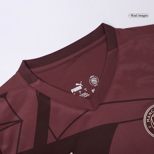 RODRIGO #16 Manchester City Third Away  Soccer Jersey 2024/25 - UCL footmaillots.fr