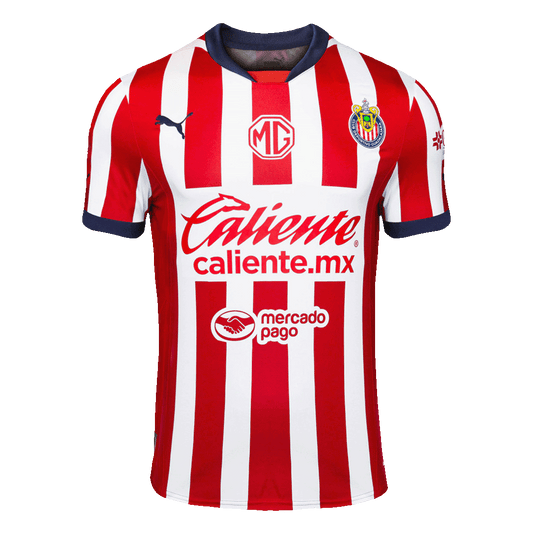 Player Version Chivas Home  Soccer Jersey 2024/25 footmaillots.fr