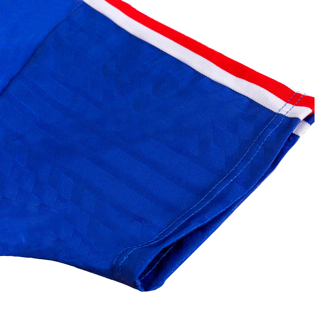 Retro 1994 France Home  Soccer Jersey footmaillots.fr
