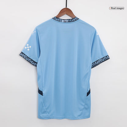 Manchester City Home  Soccer Jersey Kit(Jersey+Shorts+Socks) 2024/25 footmaillots.fr