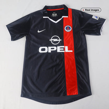 Retro 2001/02 PSG Home Soccer Jersey footmaillots.fr