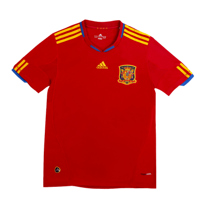 Retro 2010 Spain Home  Soccer Jersey footmaillots.fr
