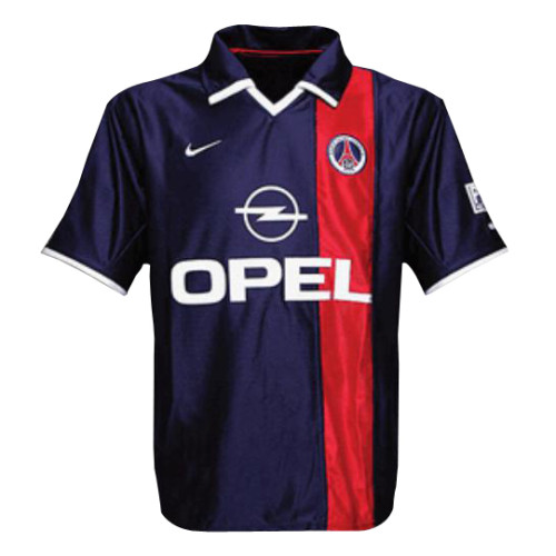 Retro 2001/02 PSG Home Soccer Jersey footmaillots.fr