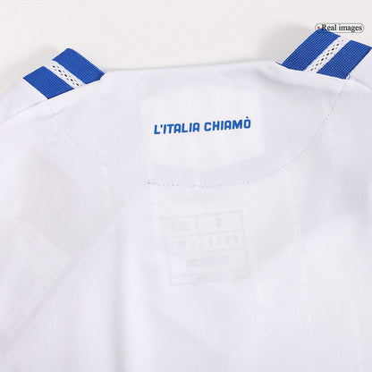 Player Version CHIESA #14 Italy Away  Soccer Jersey Euro 2024 footmaillots.fr
