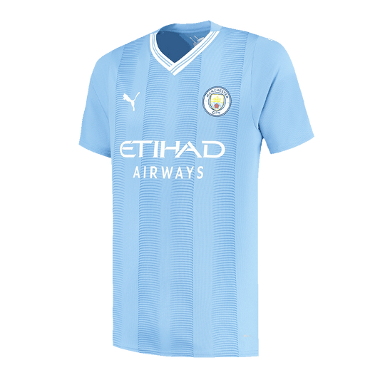 Manchester City Home  Soccer Jersey 2023/24 footmaillots.fr