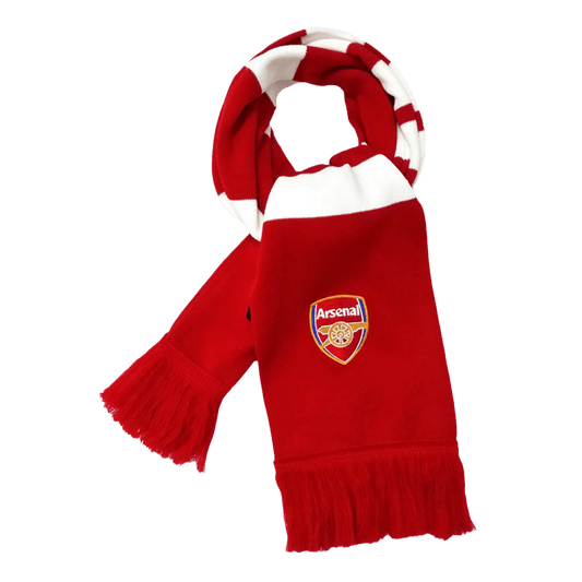 Arsenal Soccer knitting Scarf Red&White footmaillots.fr