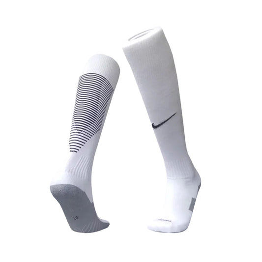 Nike Kid's Soccer Socks White footmaillots.fr
