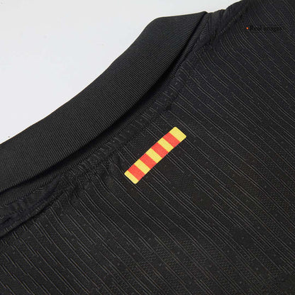 Player Version Barcelona Away  Soccer Jersey 2024/25 - Spotify Logo Without Text footmaillots.fr