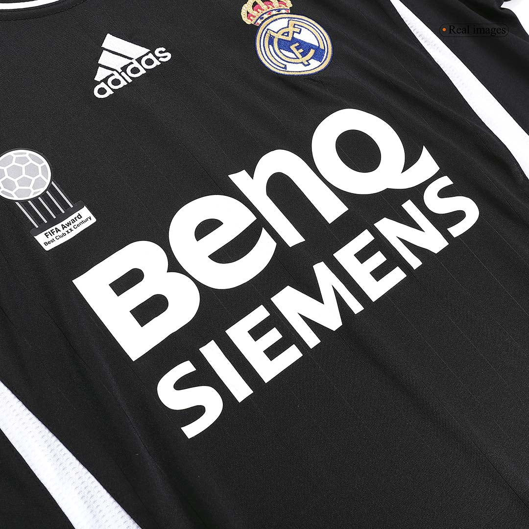 Retro BECKHAM #23 2006/07 Real Madrid Away  Soccer Jersey footmaillots.fr