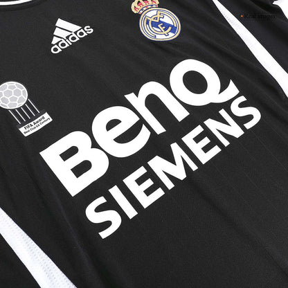 Retro BECKHAM #23 2006/07 Real Madrid Away  Soccer Jersey footmaillots.fr