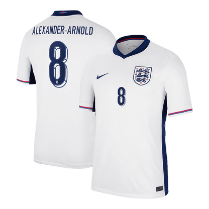 ALEXANDER-ARNOLD #8 England Home  Soccer Jersey Euro 2024 footmaillots.fr