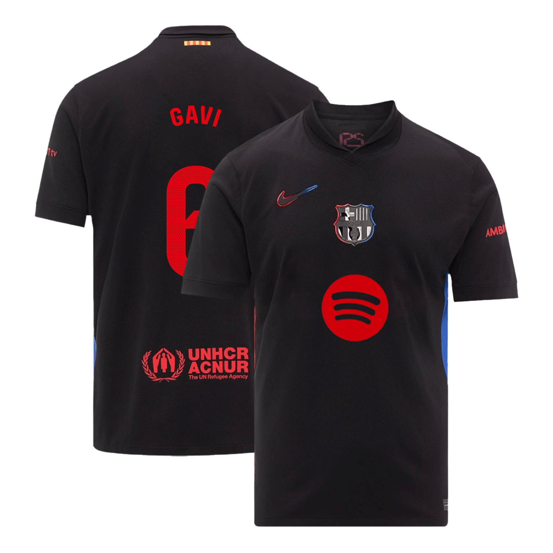 GAVI #6 Barcelona Away  Soccer Jersey 2024/25 footmaillots.fr