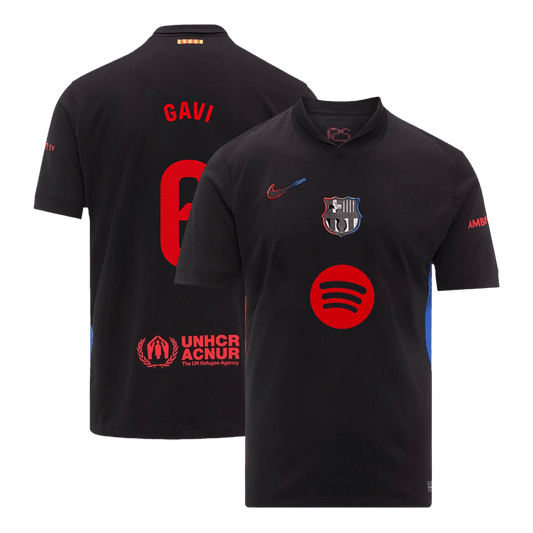 GAVI #6 Barcelona Away  Soccer Jersey 2024/25 footmaillots.fr