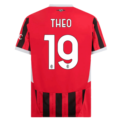 THEO #19 AC Milan Home  Soccer Jersey 2024/25 footmaillots.fr
