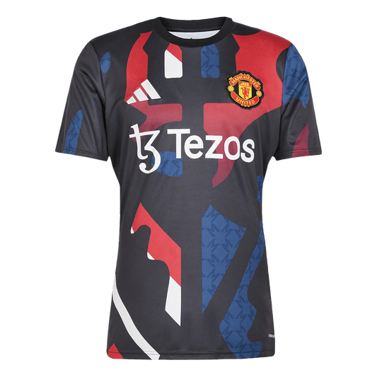 Manchester United Pre-Match  Soccer Jersey 2024/25 footmaillots.fr
