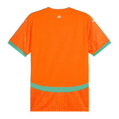 C?te d'Ivoire Home  Soccer Jersey 2024/25 footmaillots.fr