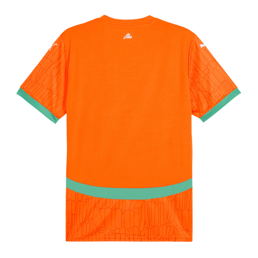 C?te d'Ivoire Home  Soccer Jersey 2024/25 footmaillots.fr