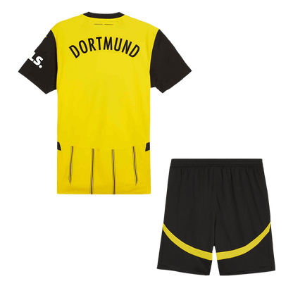 Borussia Dortmund Home  Soccer Jersey Kit(Jersey+Shorts) 2024/25 footmaillots.fr