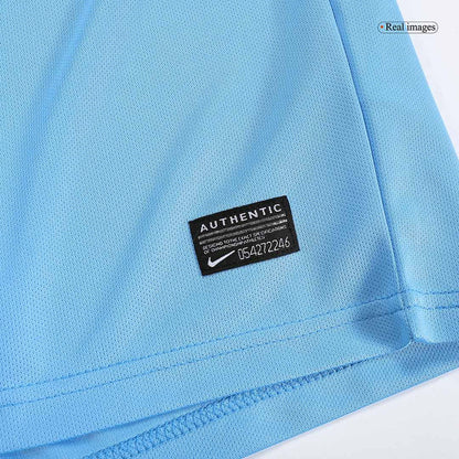 Retro 2013/14 Manchester City Home  Soccer Jersey footmaillots.fr