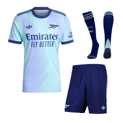 Arsenal Third Away  Soccer Jersey Kit(Jersey+Shorts+Socks) 2024/25 footmaillots.fr