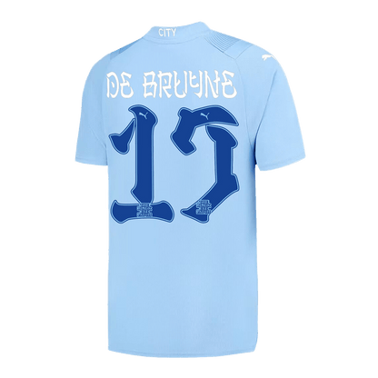 DE BRUYNE #17 Manchester City Japanese Tour Printing Home  Soccer Jersey 2023/24 footmaillots.fr