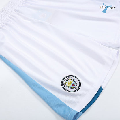 Manchester City Home Soccer Shorts 2023/24 footmaillots.fr