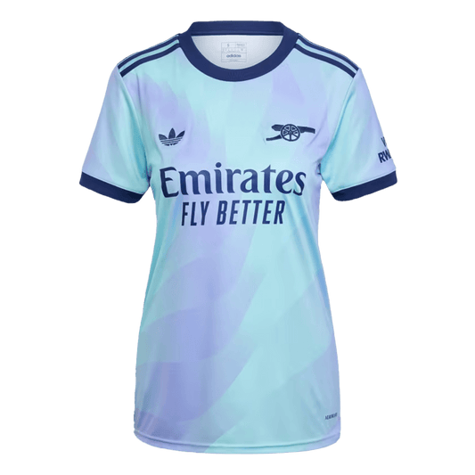 Women's Arsenal Third Away  Soccer Jersey 2024/25 footmaillots.fr