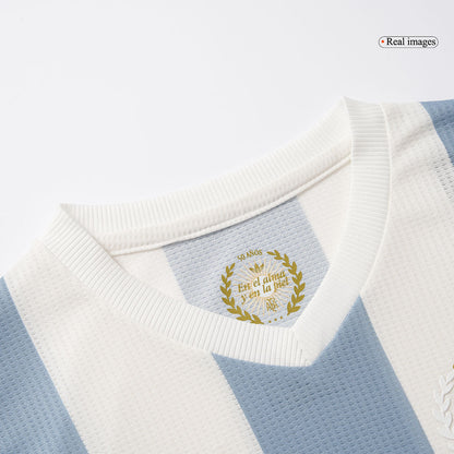 Kid's Argentina  Soccer Jersey Kit(Jersey+Shorts) 2024 - 50th Anniversary footmaillots.fr