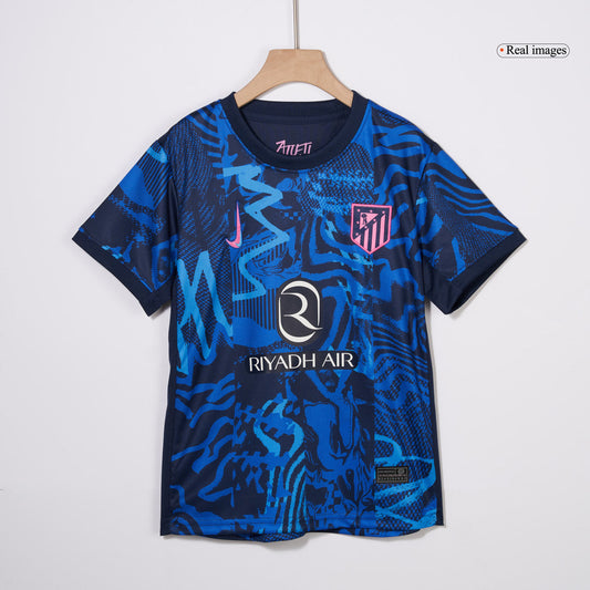 Kid's Atletico Madrid Third Away  Soccer Jersey Kit(Jersey+Shorts+Socks) 2024/25 footmaillots.fr
