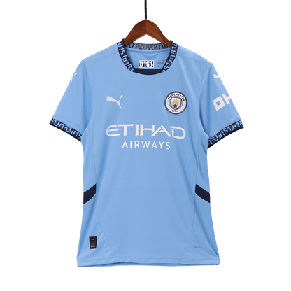 MARMOUSH #7 Manchester City Home  Soccer Jersey 2024/25 - UCL footmaillots.fr