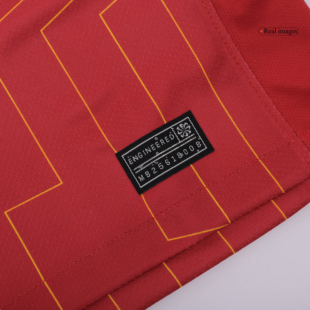 Liverpool Home  Soccer Jersey Kit(Jersey+Shorts) 2024/25 footmaillots.fr