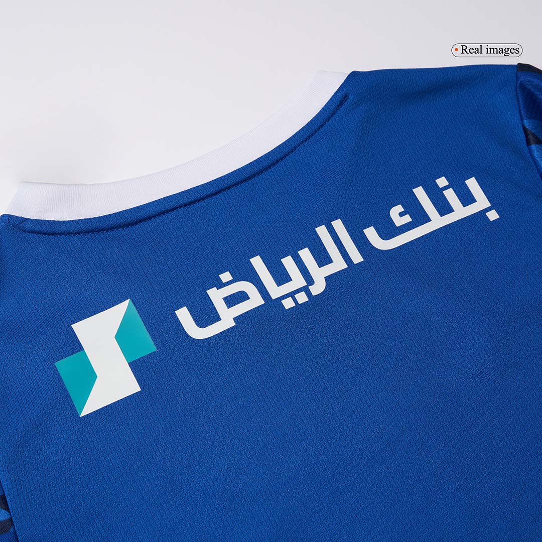 Kid's Al Hilal SFC Home  Soccer Jersey Kit(Jersey+Shorts) 2024/25 footmaillots.fr