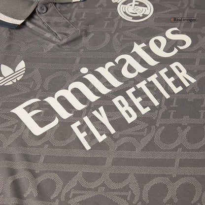 Player Version VINI JR. #7 Real Madrid Third Away  Soccer Jersey 2024/25 footmaillots.fr