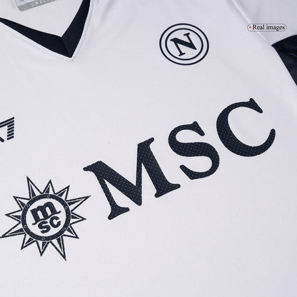 Player Version Napoli Away  Soccer Jersey 2024/25 footmaillots.fr