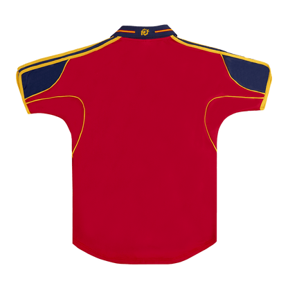 Retro 2000 Spain Home  Soccer Jersey footmaillots.fr