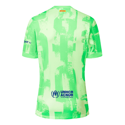Barcelona Third Away  Soccer Jersey 2024/25 - (Spotify Logo Without Text) footmaillots.fr