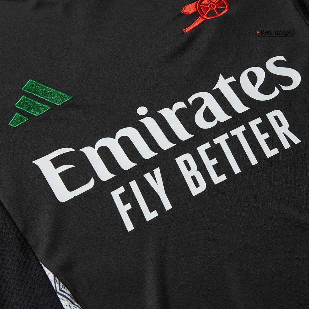 Arsenal Away Long Sleeve  Soccer Jersey 2024/25 footmaillots.fr