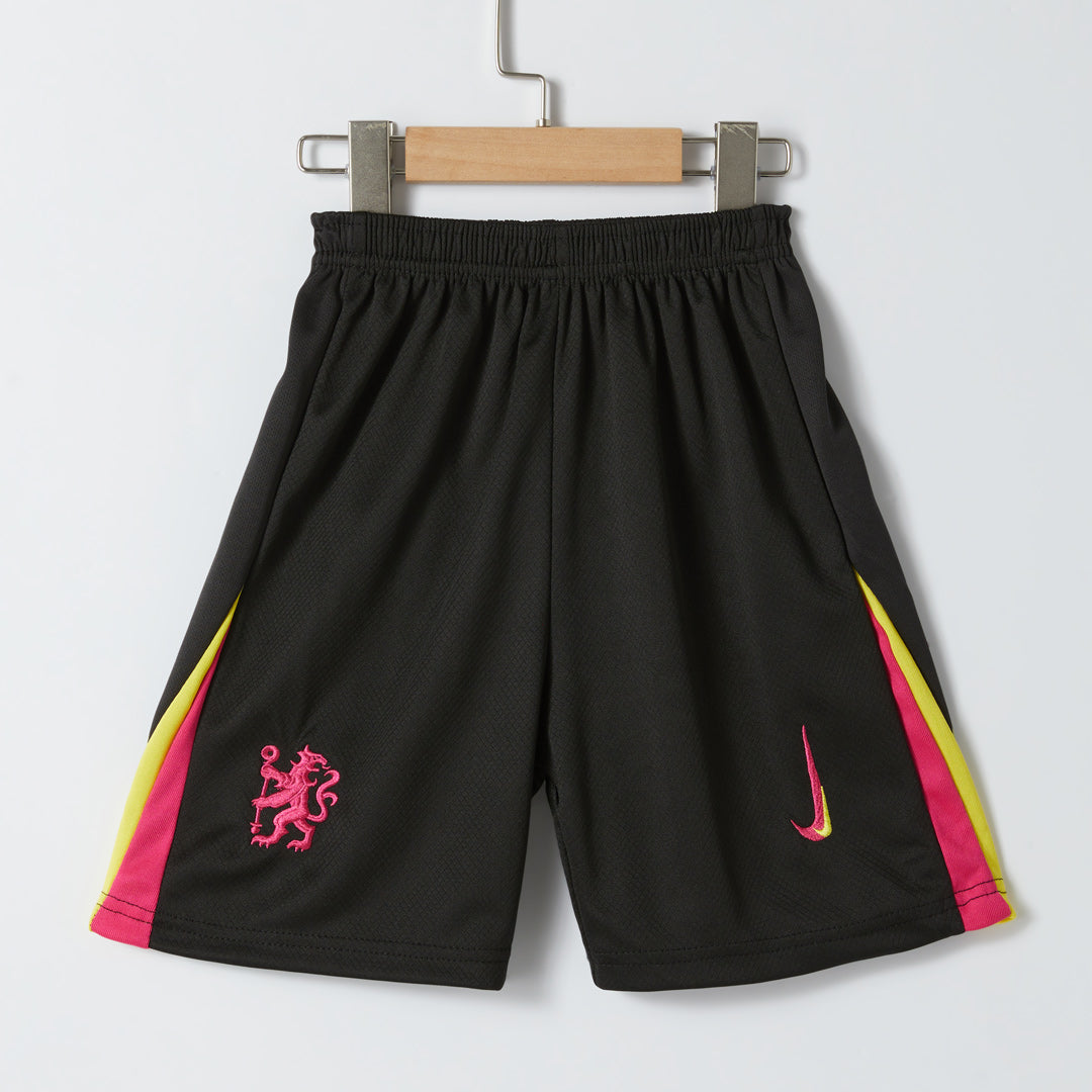 Kid's Chelsea Third Away  Soccer Jersey Kit(Jersey+Shorts) 2024/25 footmaillots.fr