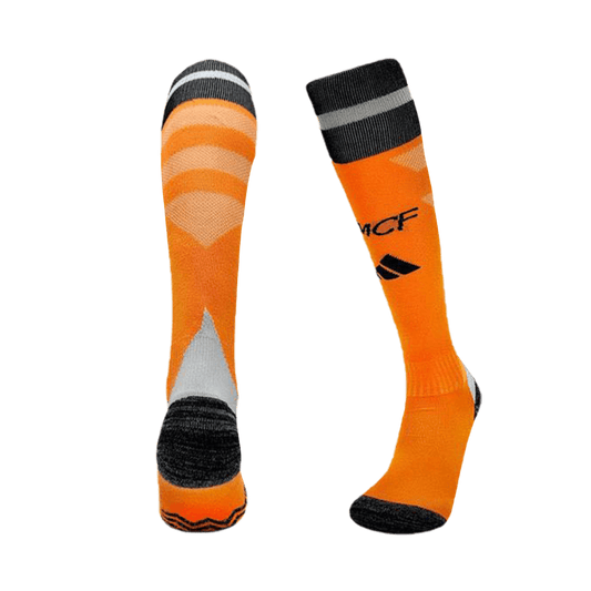 Real Madrid Away Soccer Socks 2024/25 footmaillots.fr