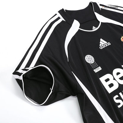 Retro BECKHAM #23 2006/07 Real Madrid Away  Soccer Jersey footmaillots.fr