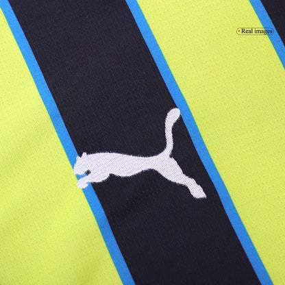 DE BRUYNE #17 Manchester City Away  Soccer Jersey 2024/25 footmaillots.fr