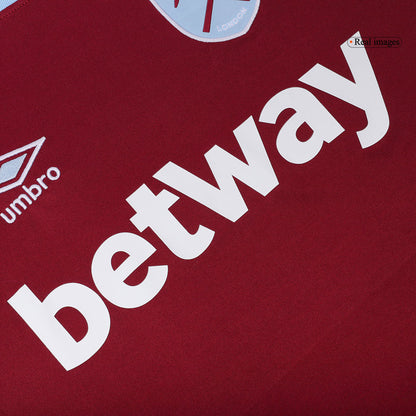 West Ham United Home  Soccer Jersey 2024/25 footmaillots.fr