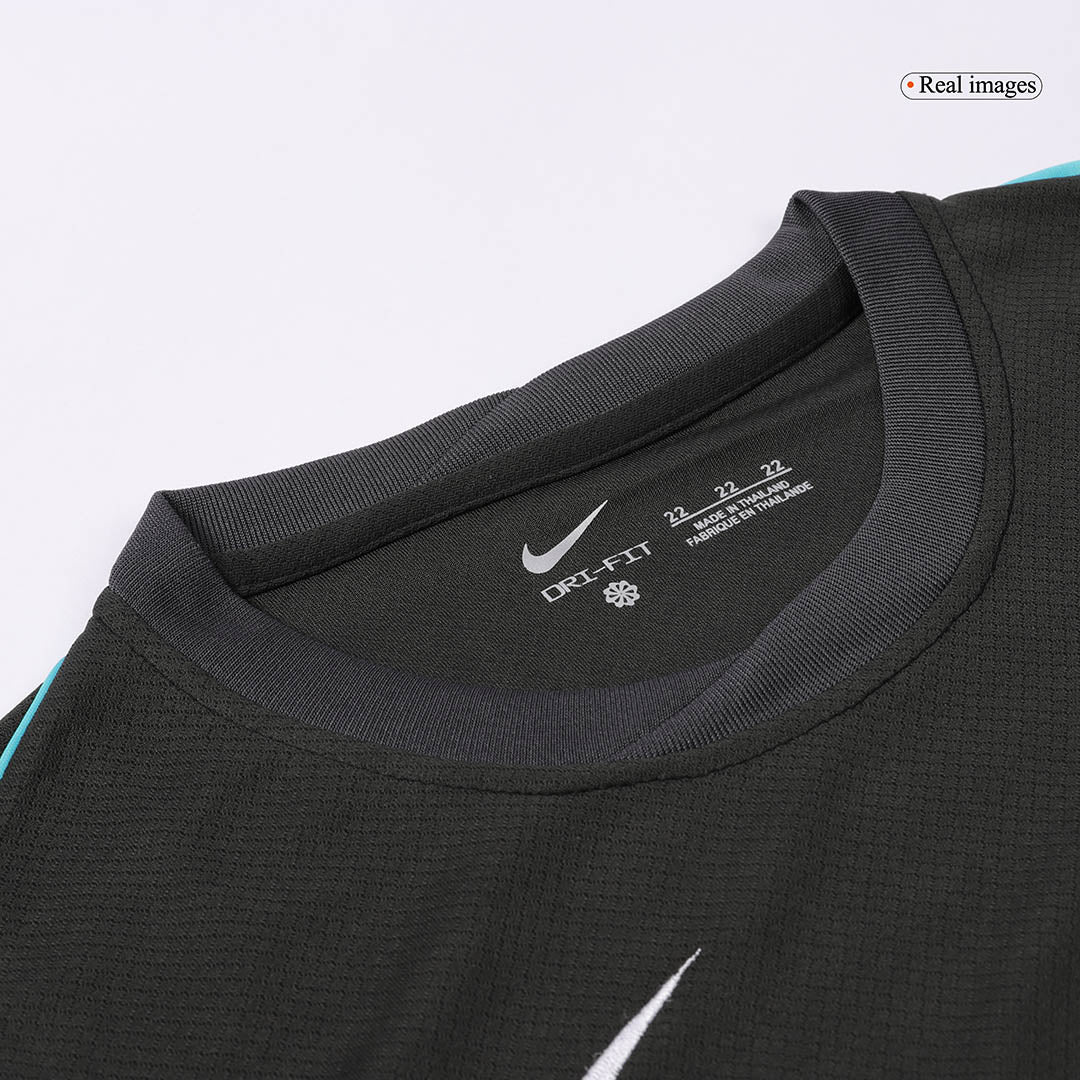Kid's Liverpool Away  Soccer Jersey Kit(Jersey+Shorts+Socks) 2024/25 footmaillots.fr