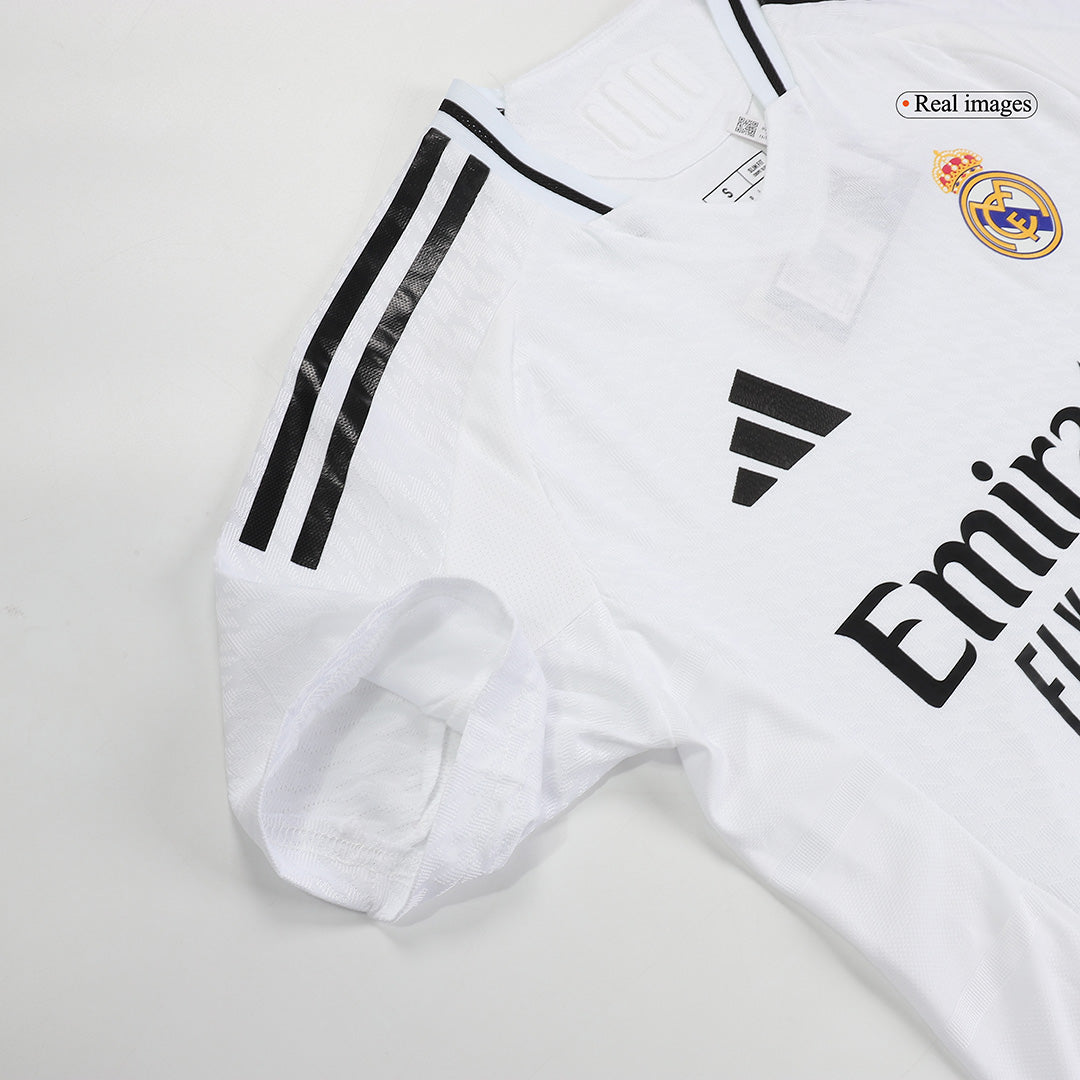 Player Version Real Madrid Home  Soccer Jersey Kit(Jersey+Shorts) 2024/25 footmaillots.fr