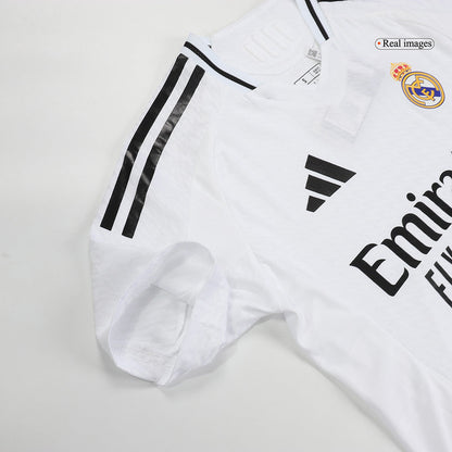 Player Version Real Madrid Home  Soccer Jersey Kit(Jersey+Shorts) 2024/25 footmaillots.fr