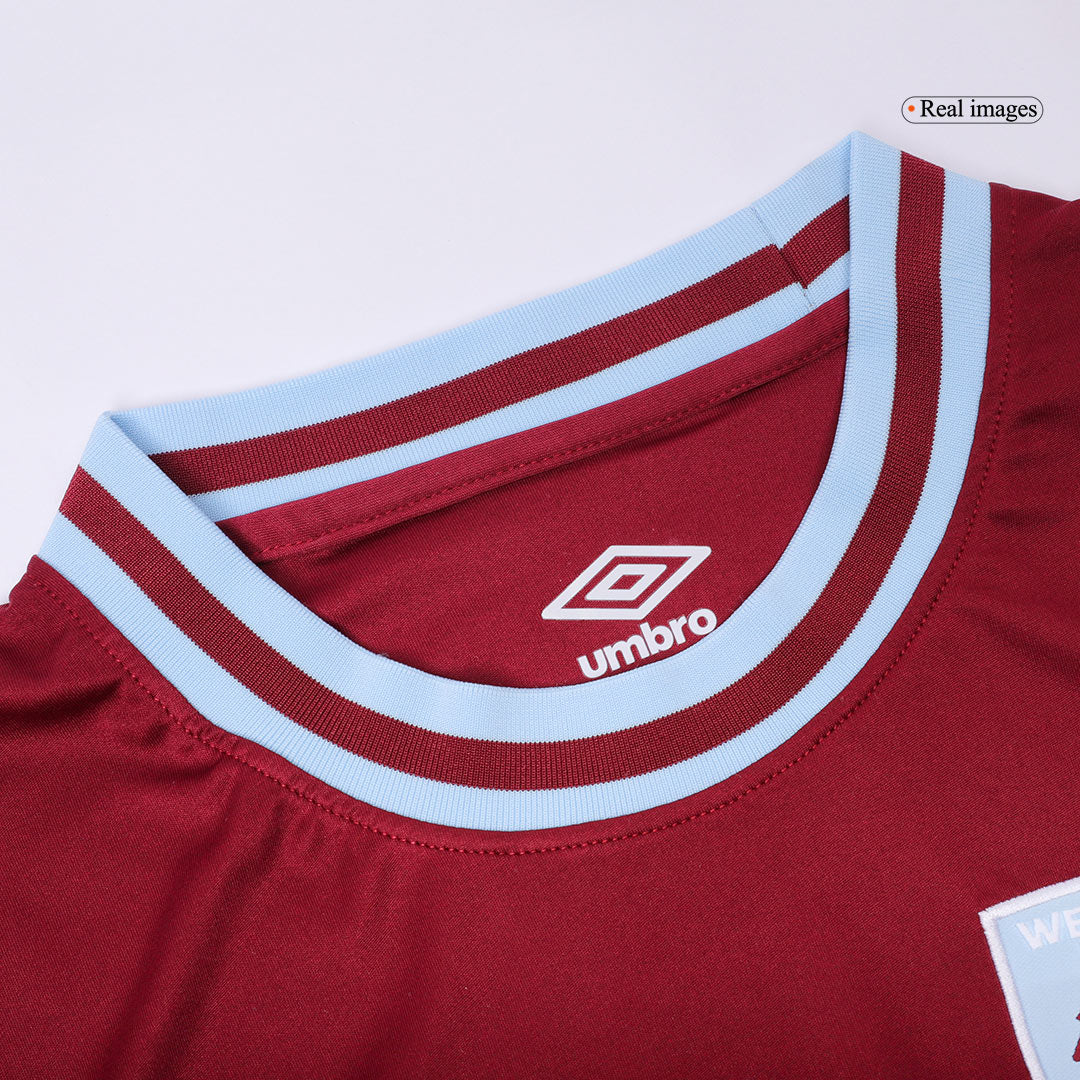 West Ham United Home  Soccer Jersey 2024/25 footmaillots.fr