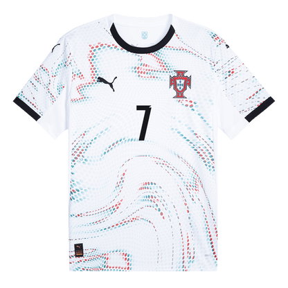 RONALDO #7 Portugal Away  Soccer Jersey 2025 footmaillots.fr