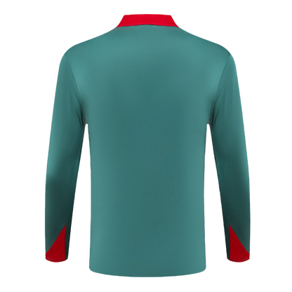 Liverpool Zipper Sweatshirt Kit(Top+Pants) 2024/25 footmaillots.fr