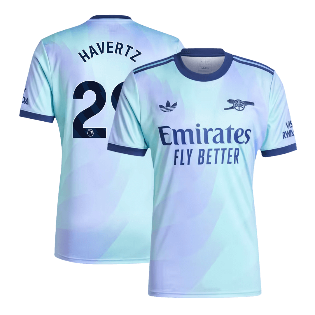 HAVERTZ #29 Arsenal Third Away  Soccer Jersey 2024/25 footmaillots.fr