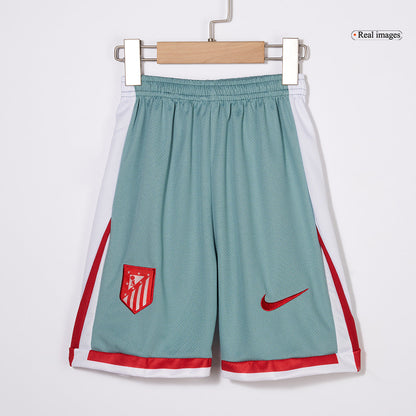 Kid's Atletico Madrid Away  Soccer Jersey Kit(Jersey+Shorts+Socks) 2024/25 footmaillots.fr